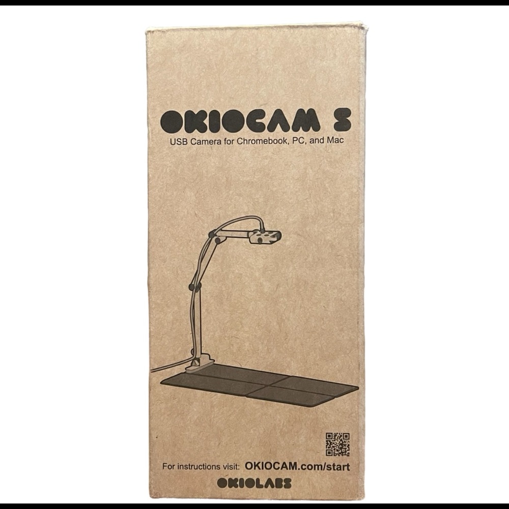 Okiolabs Okiocam S USB Camera for Chromebook, PC, and Mac